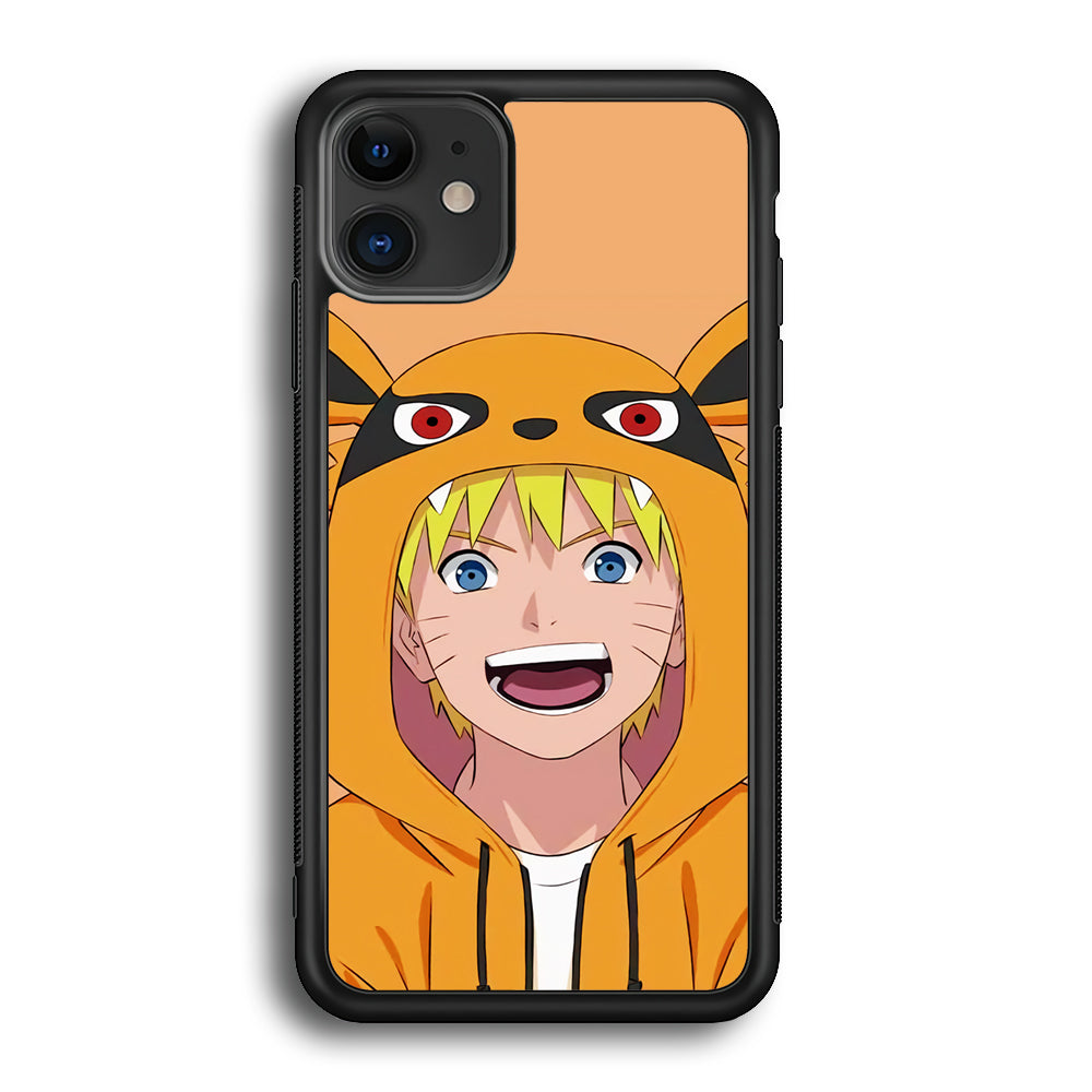 Naruto Cute With Kyubi Jacket iPhone 12 Case