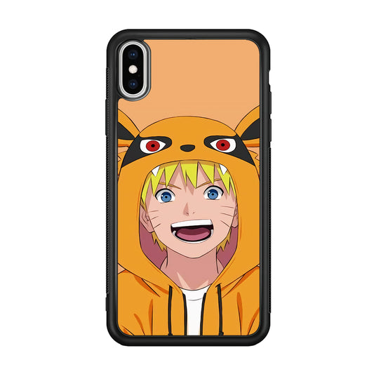 Naruto Cute With Kyubi Jacket iPhone XS Case