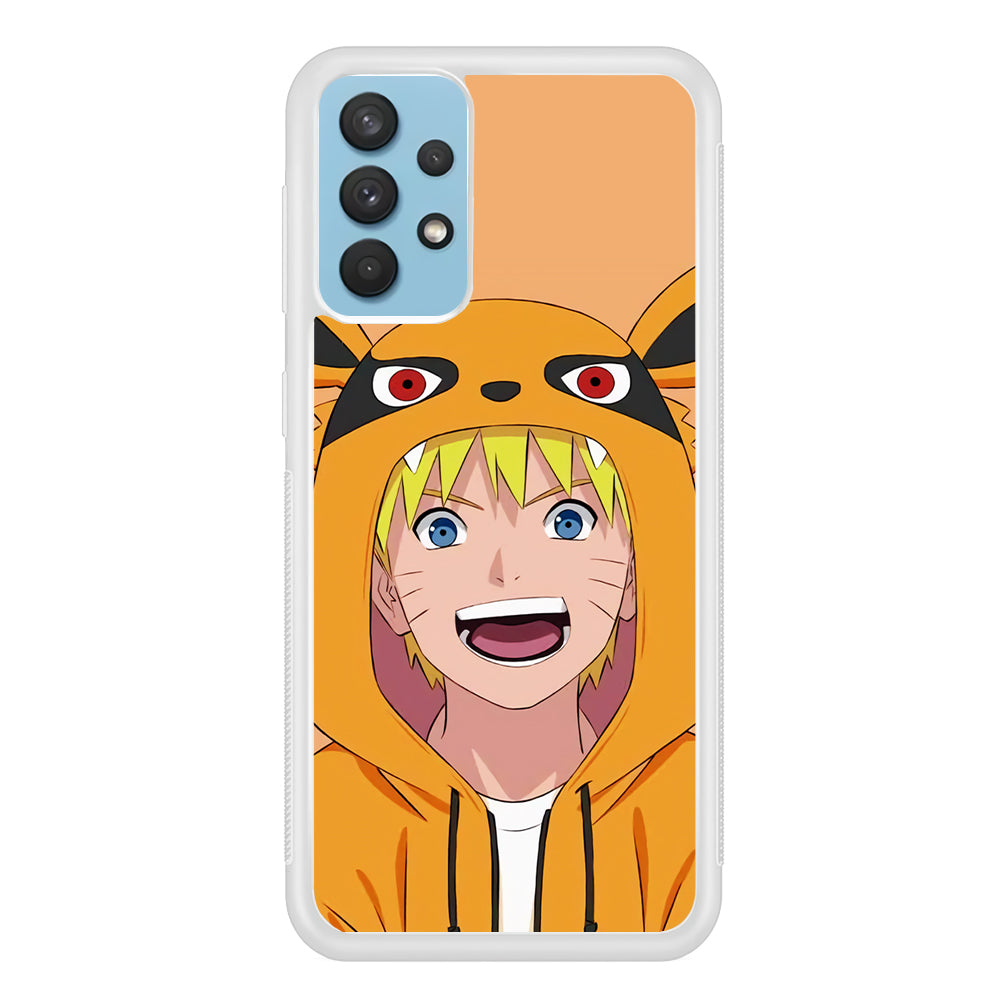 Naruto Cute With Kyubi Jacket Samsung Galaxy A32 Case