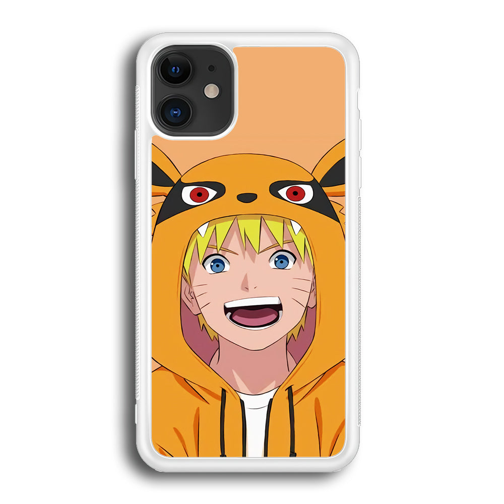 Naruto Cute With Kyubi Jacket iPhone 12 Case