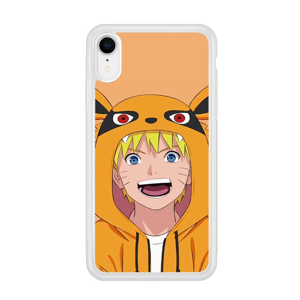 Naruto Cute With Kyubi Jacket iPhone XR Case