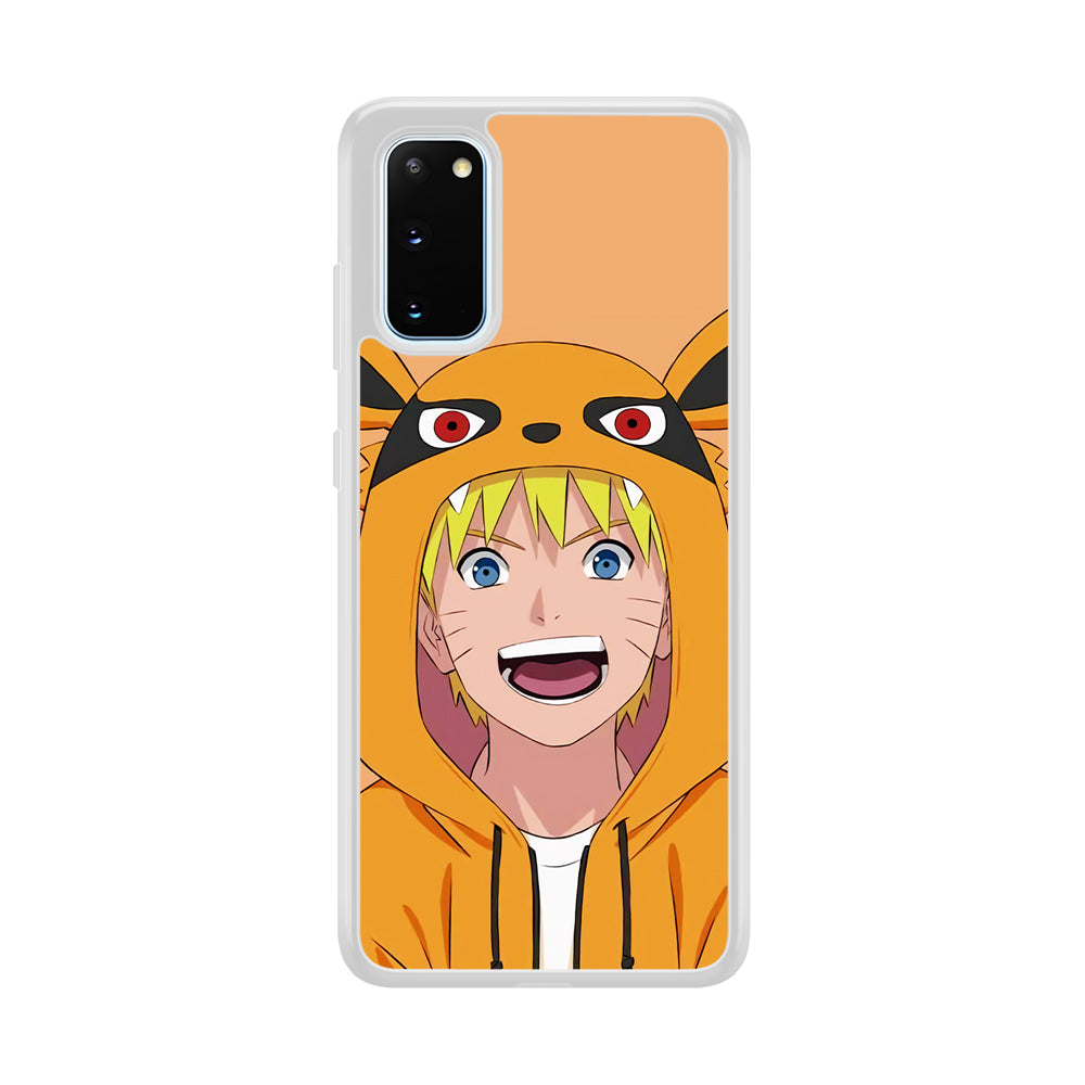 Naruto Cute With Kyubi Jacket Samsung Galaxy S20 Case