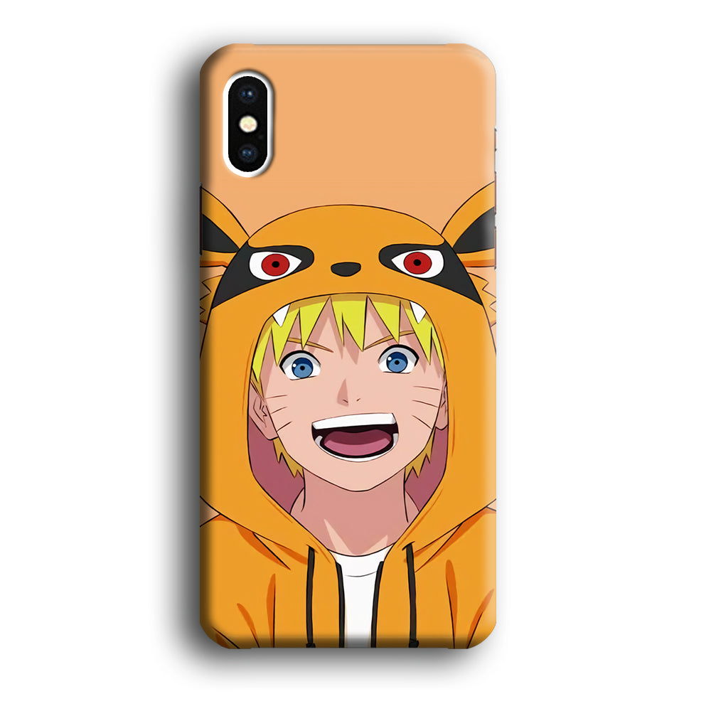 Naruto Cute With Kyubi Jacket iPhone XS Case