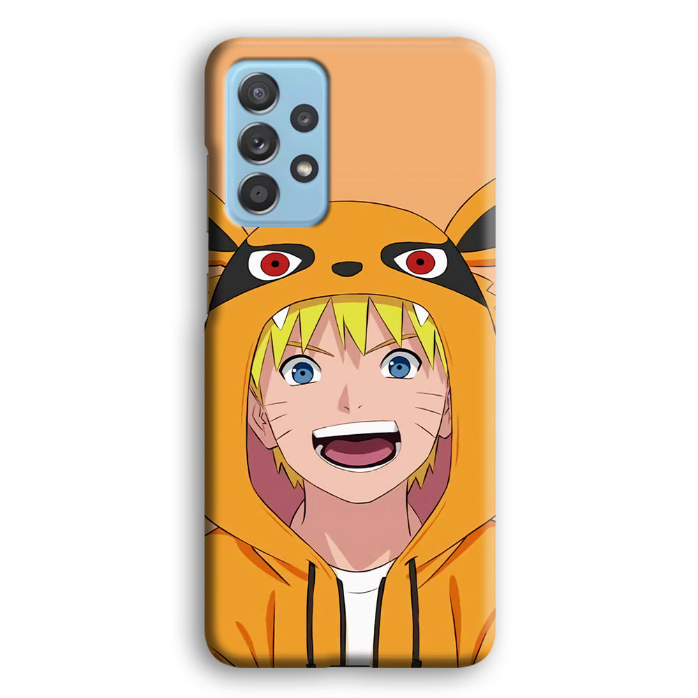 Naruto Cute With Kyubi Jacket Samsung Galaxy A52 Case