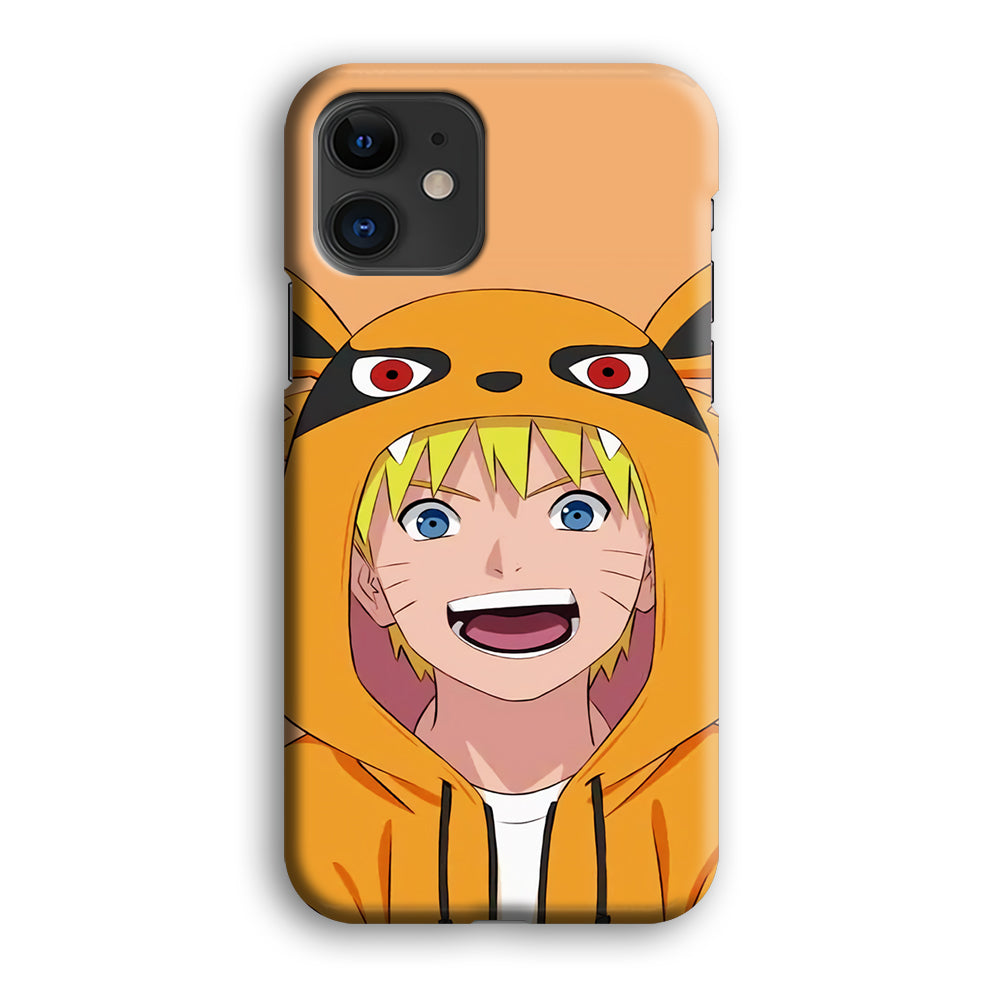 Naruto Cute With Kyubi Jacket iPhone 12 Case