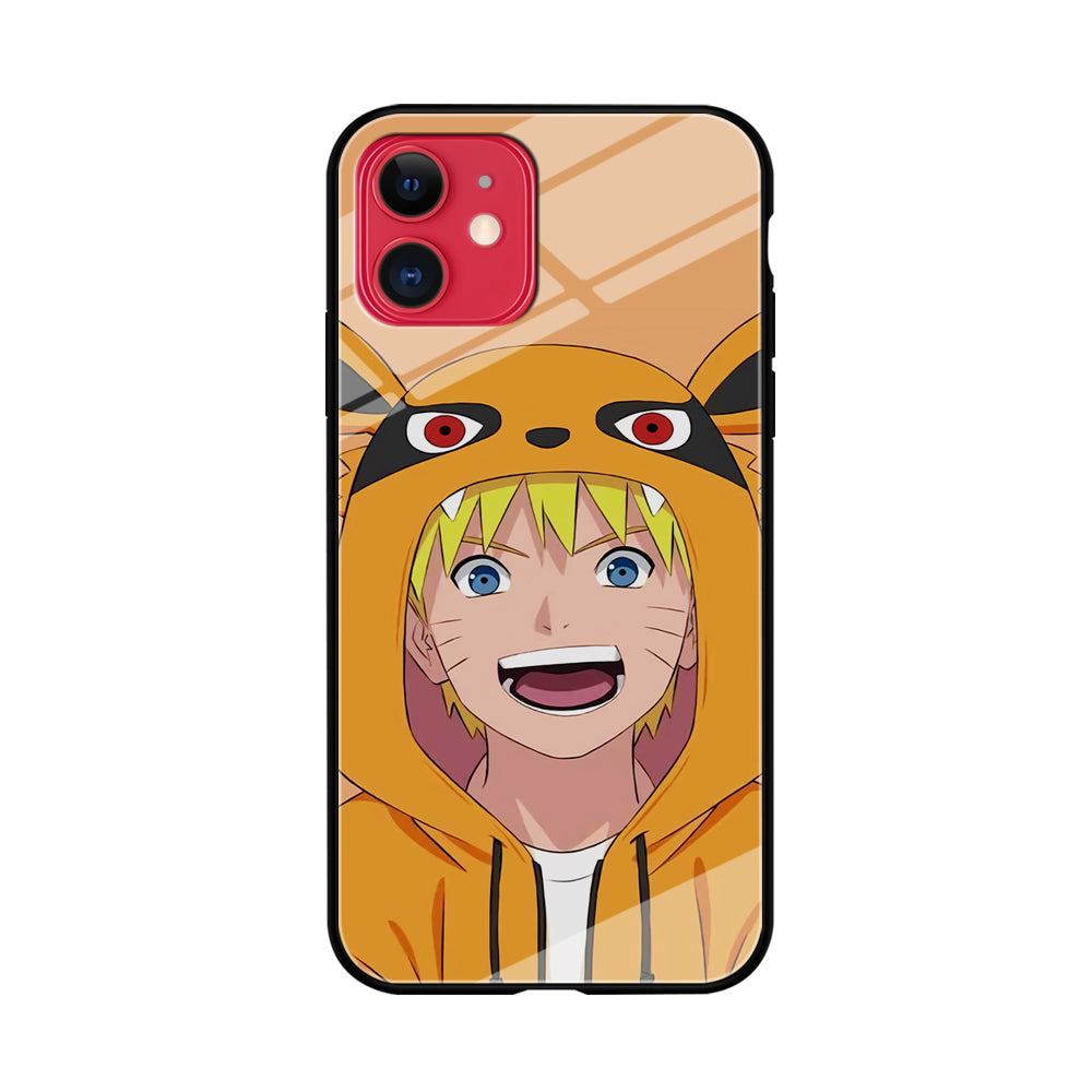 Naruto Cute With Kyubi Jacket iPhone 11 Case