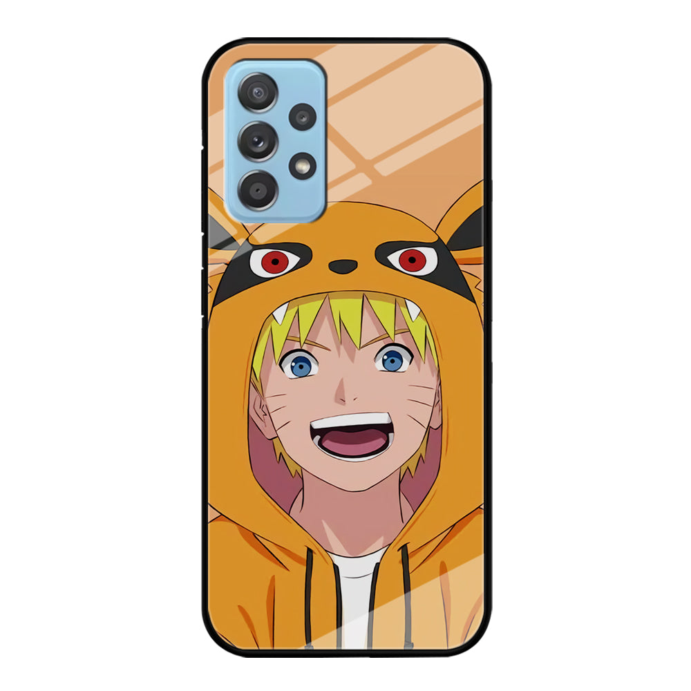 Naruto Cute With Kyubi Jacket Samsung Galaxy A52 Case