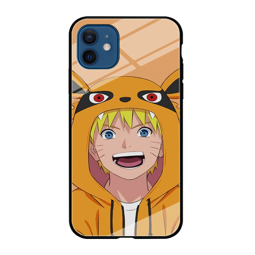 Naruto Cute With Kyubi Jacket iPhone 12 Case