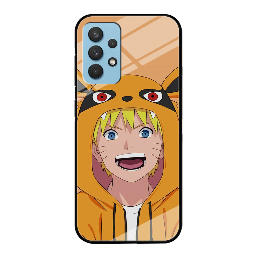 Naruto Cute With Kyubi Jacket Samsung Galaxy A32 Case