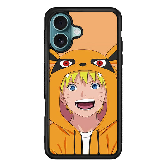 Naruto Cute With Kyubi Jacket iPhone 16 Case