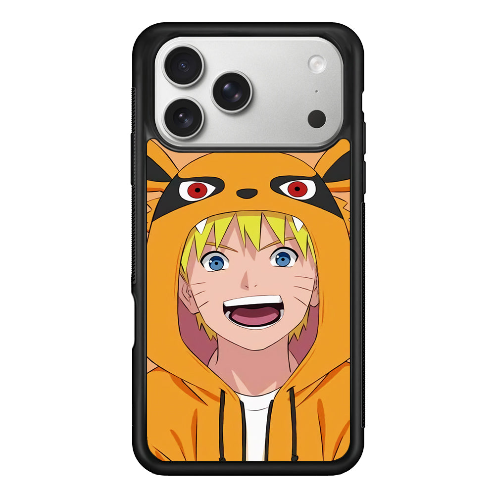 Naruto Cute With Kyubi Jacket iPhone 17 Pro Case