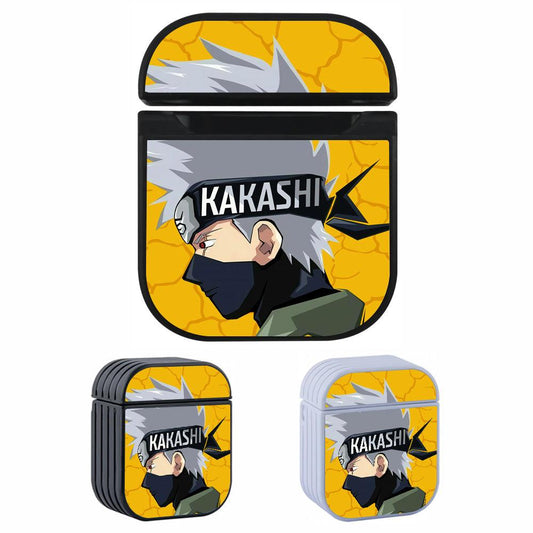 Naruto Kakashi Side Face Apple Airpods Case