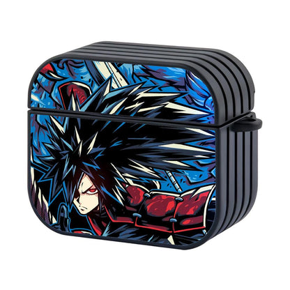 Naruto Katon Jutsu of Madara Apple Airpods 4 Case Black