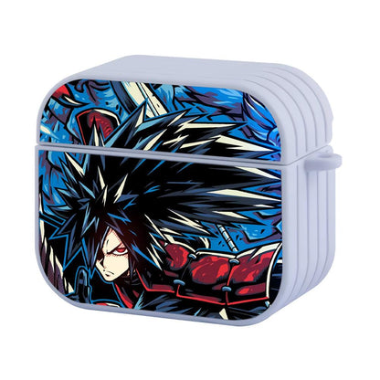 Naruto Katon Jutsu of Madara Apple Airpods 4 Case White