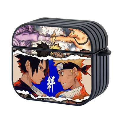 Naruto Stare of Sibling Apple Airpods 4 Case Black