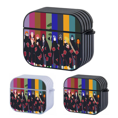 Naruto The Akatsuki Squad Colorful Apple Airpods 4 Case