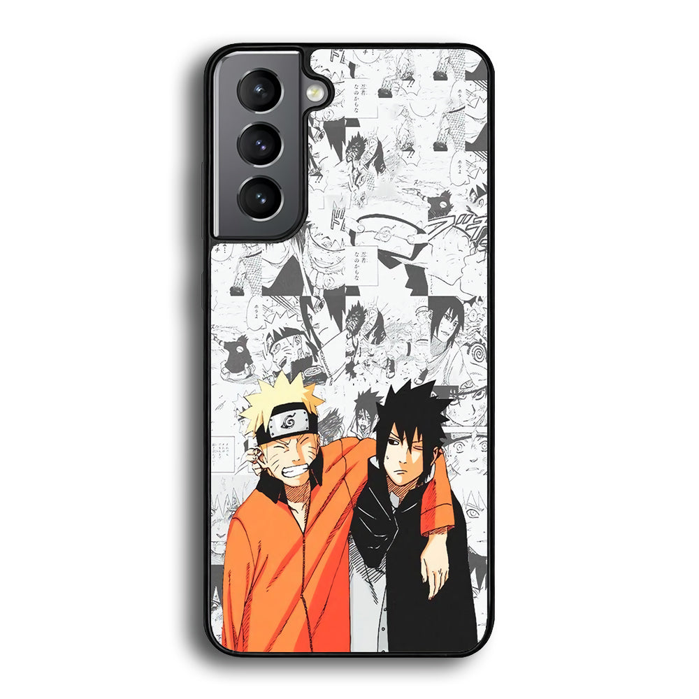 Naruto The Smile of Struggle Samsung Galaxy A15 Case - Carneyforia