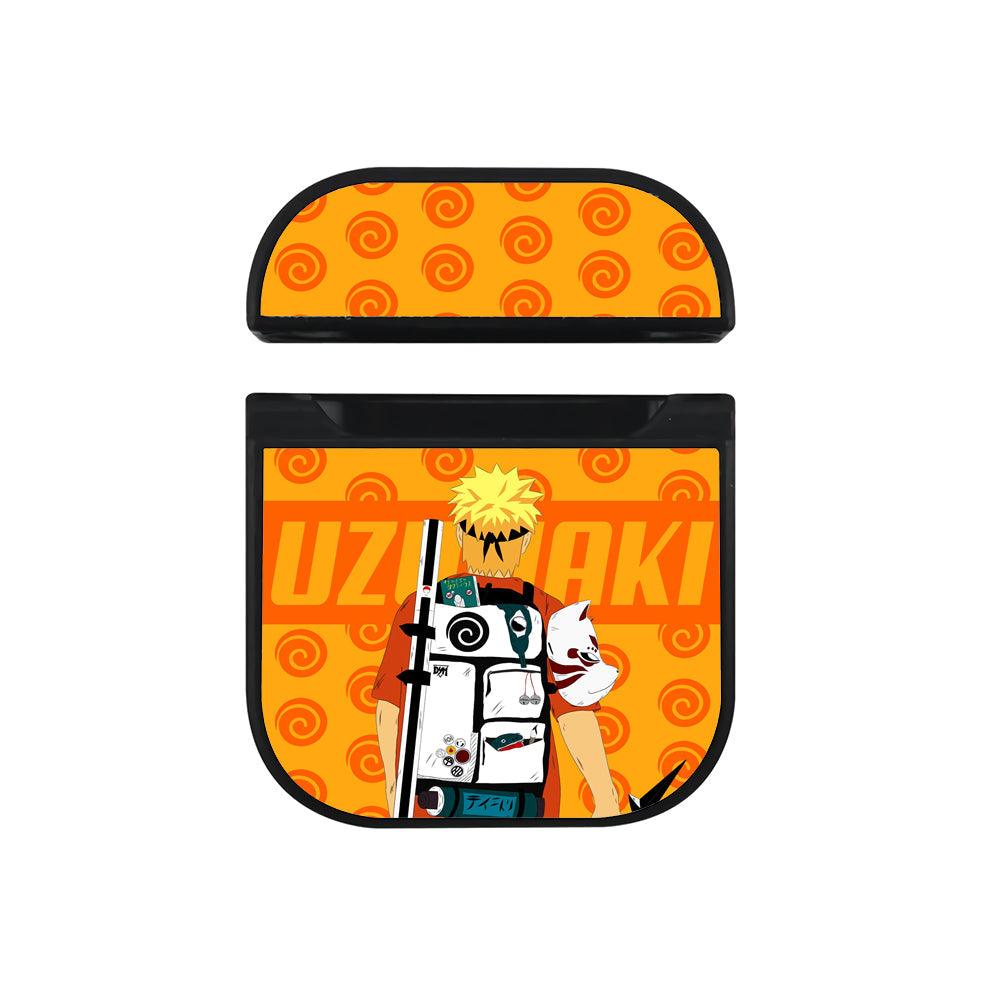 Naruto The Uzumaki Movement Apple Airpods Case Black