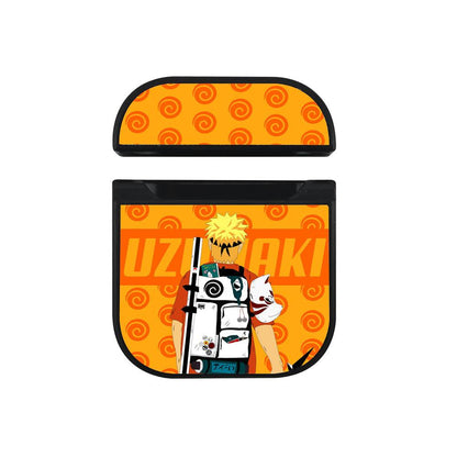 Naruto The Uzumaki Movement Apple Airpods Case Black