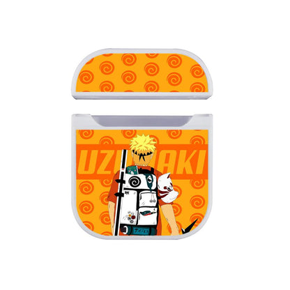 Naruto The Uzumaki Movement Apple Airpods Case White