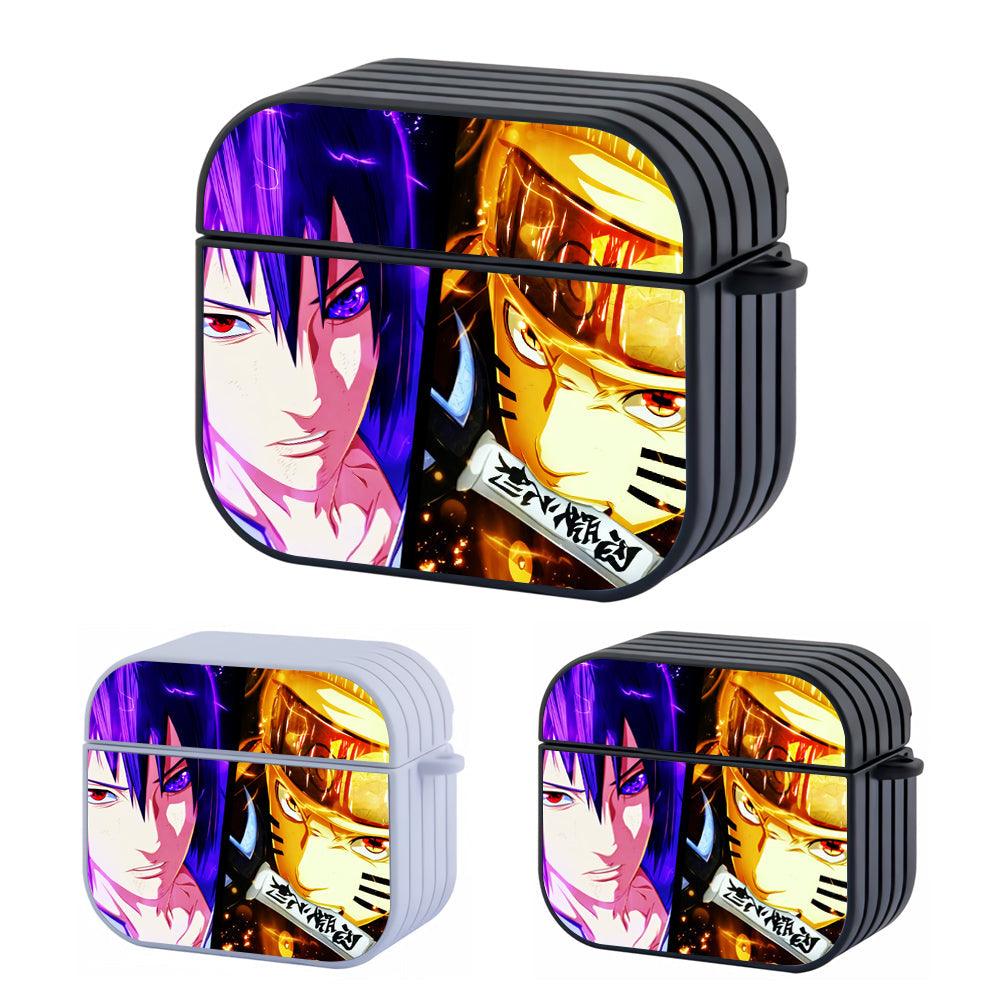 Naruto VS Sasuke Face Anime Apple Airpods 4 Case