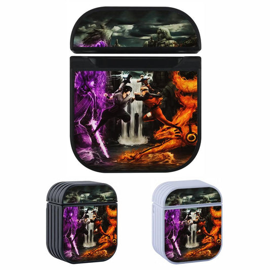 Naruto VS Sasuke Fight Apple Airpods Case