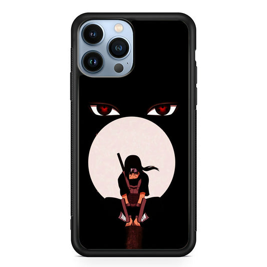 Naruto Blood Moon of Uchiha iPhone 15 Pro Case - Carneyforia