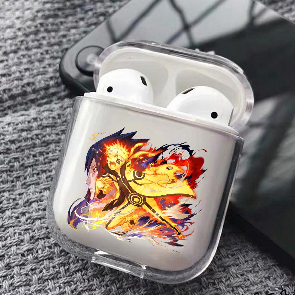 Naruto The Sun and The Moon Apple Airpods Clear Case