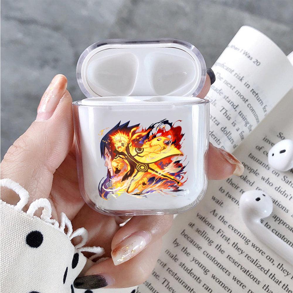 Naruto The Sun and The Moon Apple Airpods Clear Case