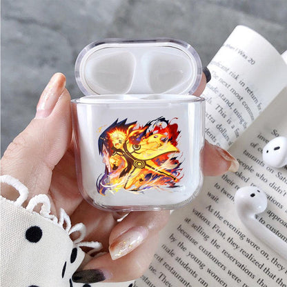 Naruto The Sun and The Moon Apple Airpods Clear Case