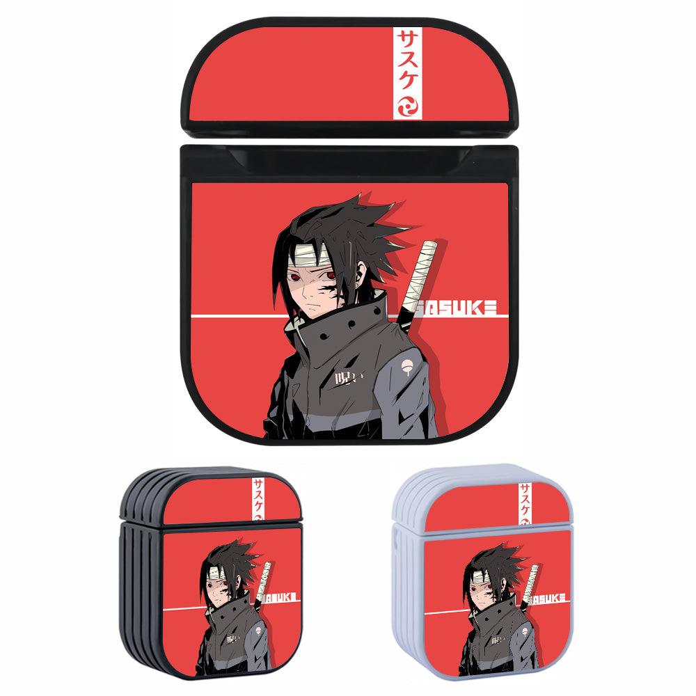 Naruto on Sasuke The Enlightener of Uchiha Apple Airpods Case