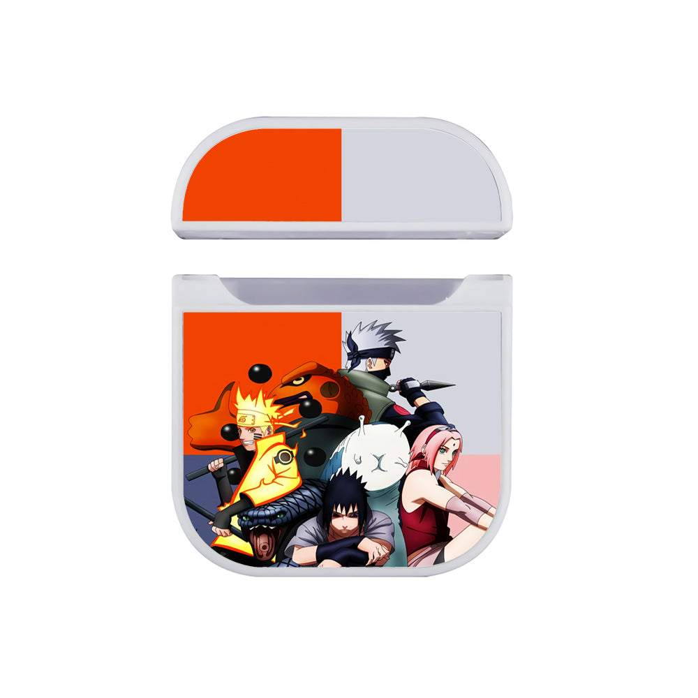 Naruto team 7 Kuchiyose Apple Airpods Case White