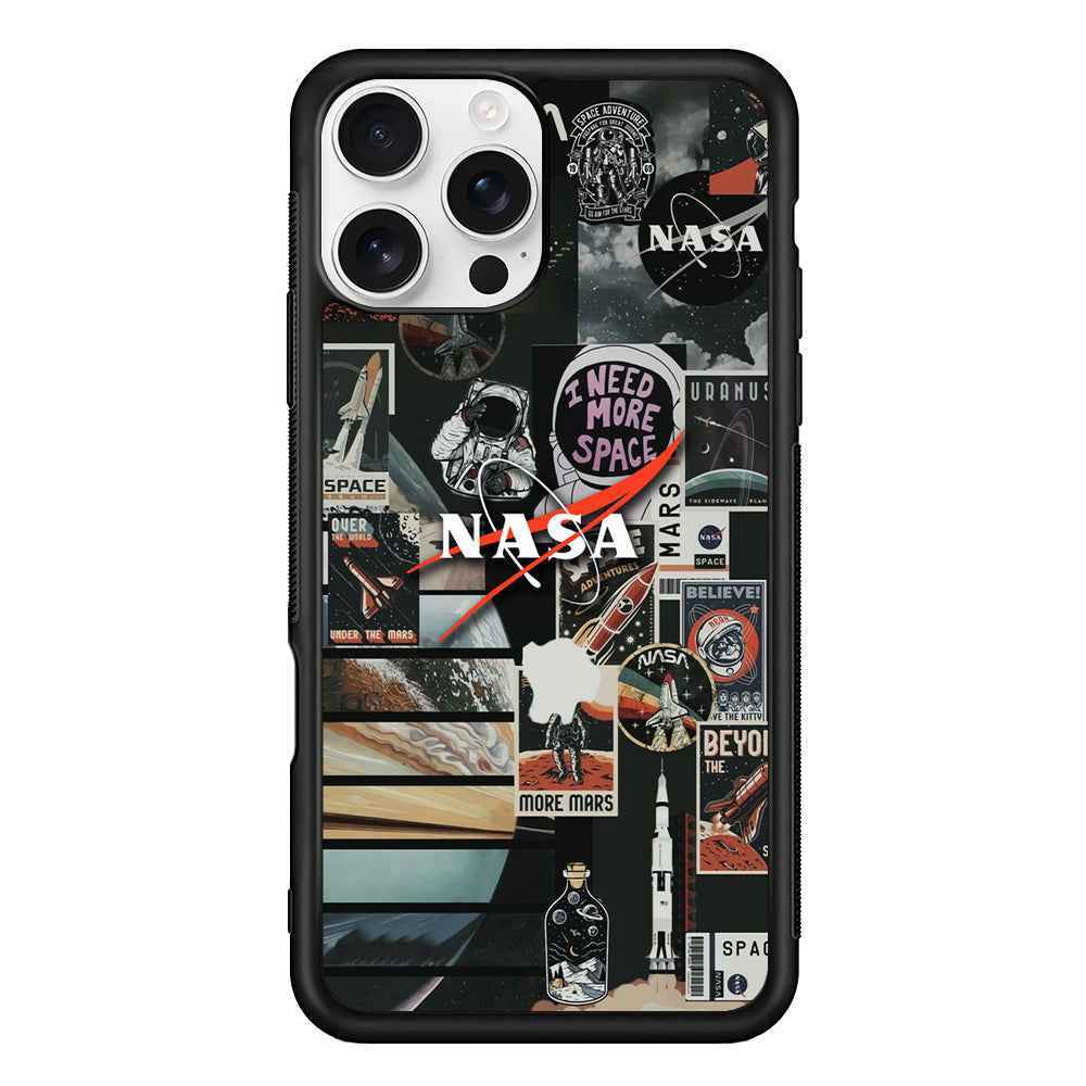Nasa Busyness of Astronauts iPhone 16 Pro Max Case