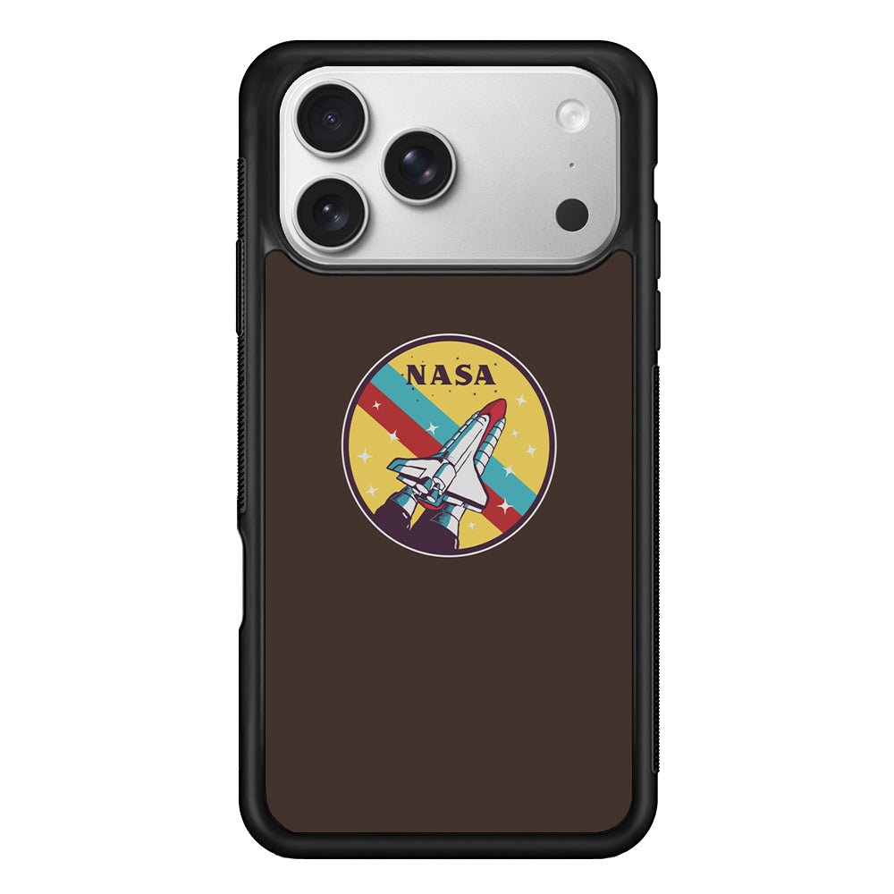 Nasa Dark Aircraft Icon iPhone 17 Pro Max Case