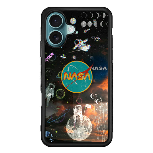 Nasa Distorsion in The Sky iPhone 17 Case