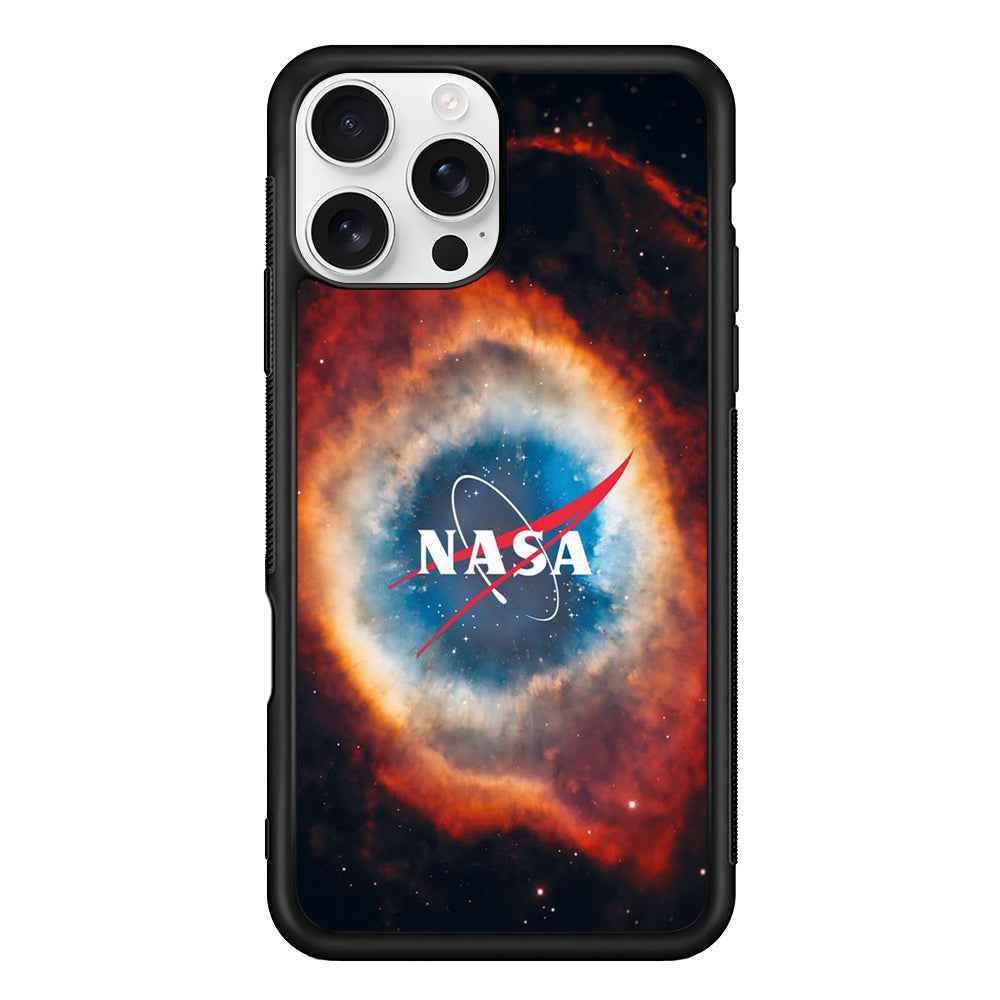 Nasa Nebula Logo iPhone 16 Pro Max Case