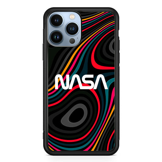 Nasa Rainbow Abstract iPhone 15 Pro Case - Carneyforia