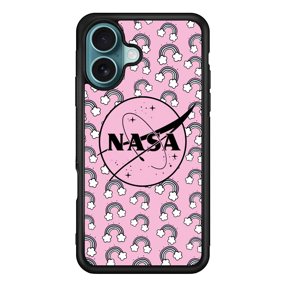 Nasa and Rainbow Features iPhone 17 Case