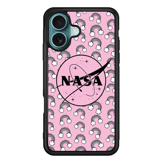 Nasa and Rainbow Features iPhone 17 Case