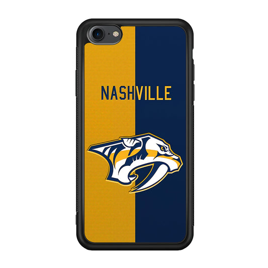 Nashville Predators Two Side Colour iPhone 8 Case