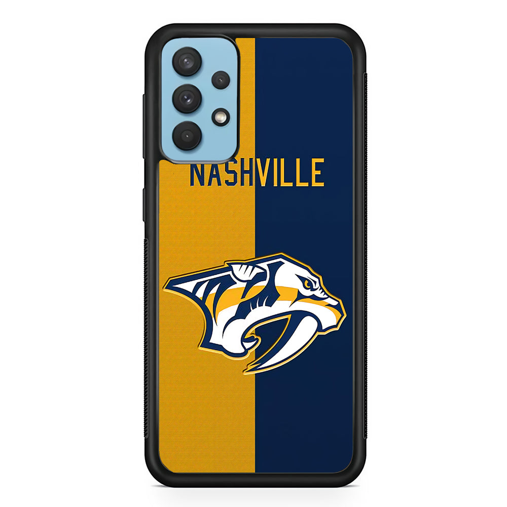 Nashville Predators Two Side Colour Samsung Galaxy A32 Case