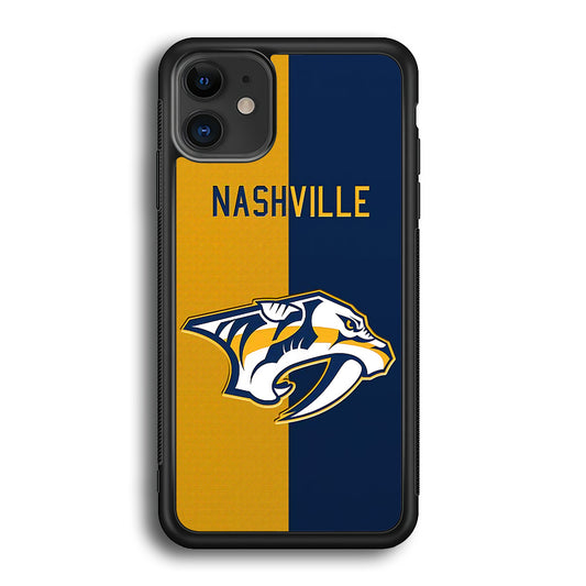 Nashville Predators Two Side Colour iPhone 12 Case