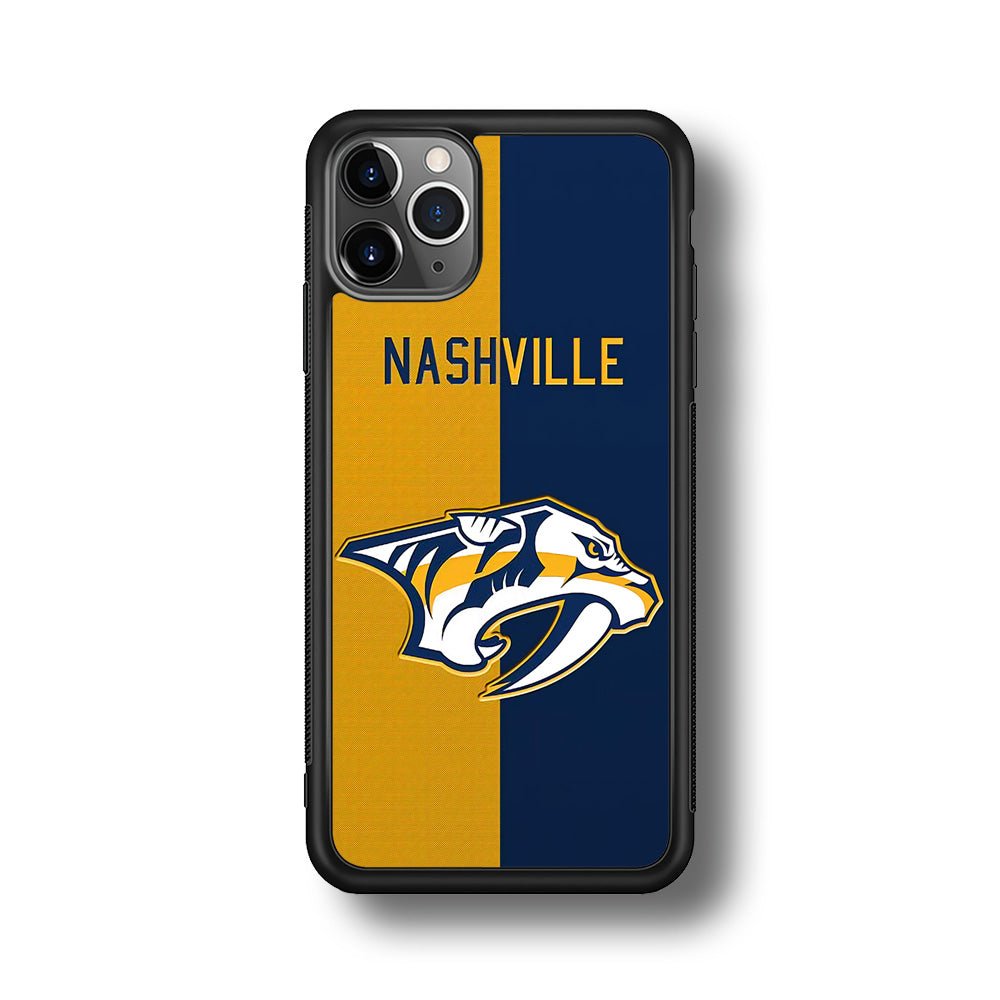 Nashville Predators Two Side Colour iPhone 11 Pro Case