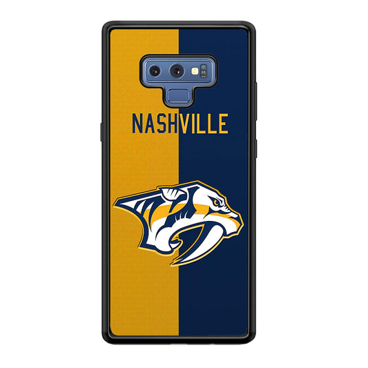 Nashville Predators Two Side Colour Samsung Galaxy Note 9 Case