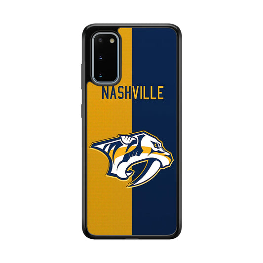 Nashville Predators Two Side Colour Samsung Galaxy S20 Case