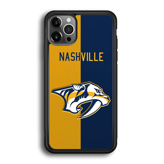 Nashville Predators Two Side Colour iPhone 12 Pro Max Case