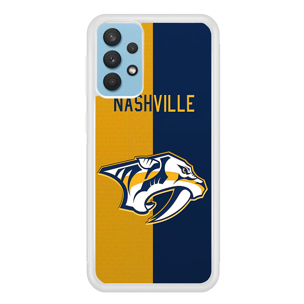 Nashville Predators Two Side Colour Samsung Galaxy A32 Case