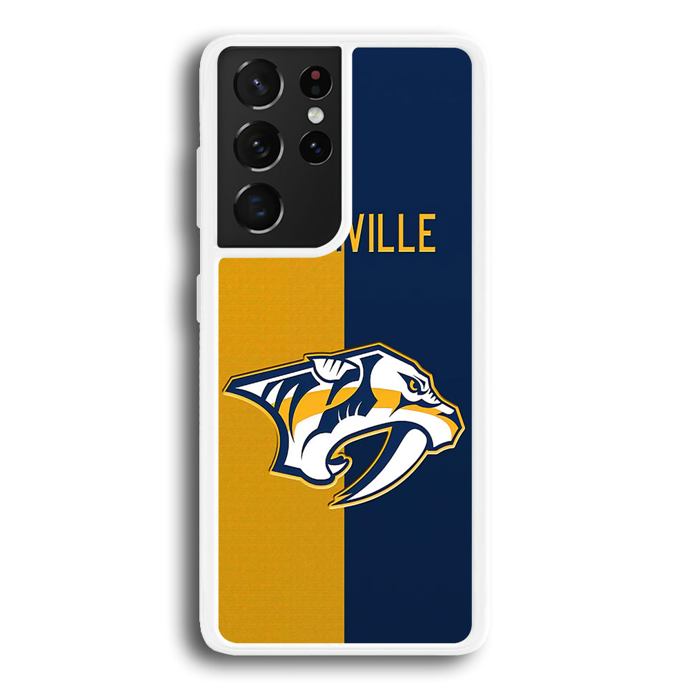 Nashville Predators Two Side Colour Samsung Galaxy S21 Ultra Case