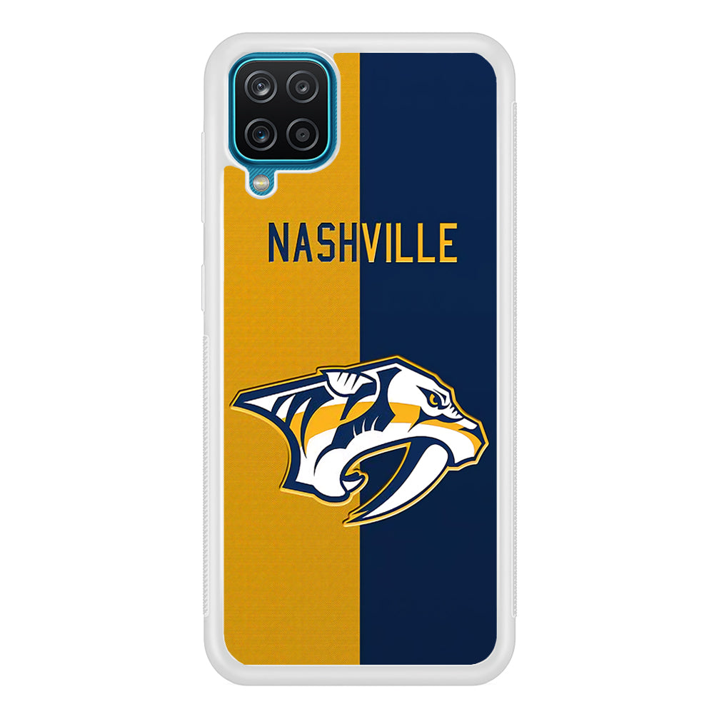 Nashville Predators Two Side Colour Samsung Galaxy A12 Case