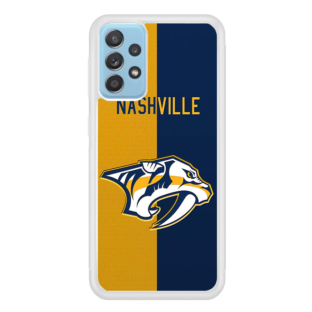 Nashville Predators Two Side Colour Samsung Galaxy A52 Case